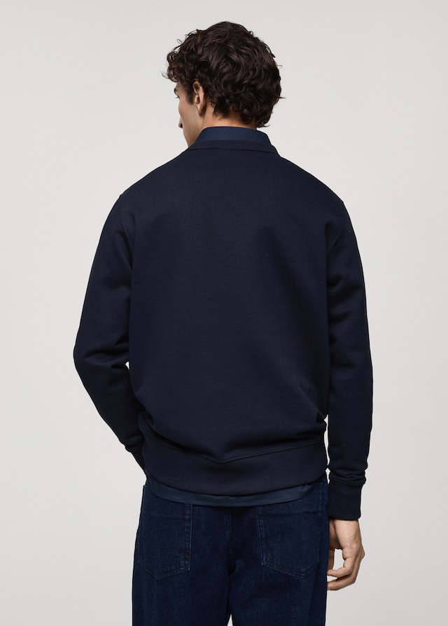 Mango Regular-Fit-Sweatshirt aus Baumwolle Kauf eins, bekomm eins gratis