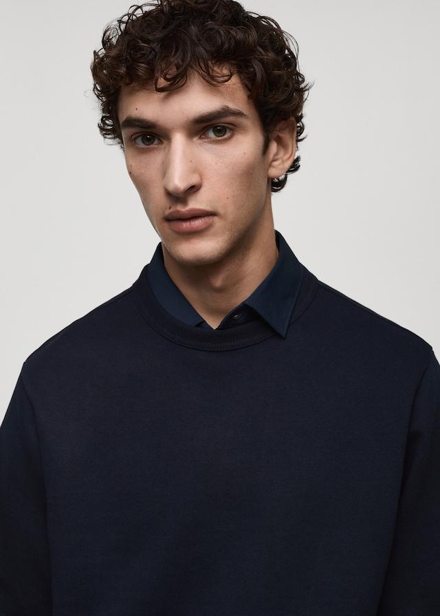 Mango Regular-Fit-Sweatshirt aus Baumwolle Kauf eins, bekomm eins gratis