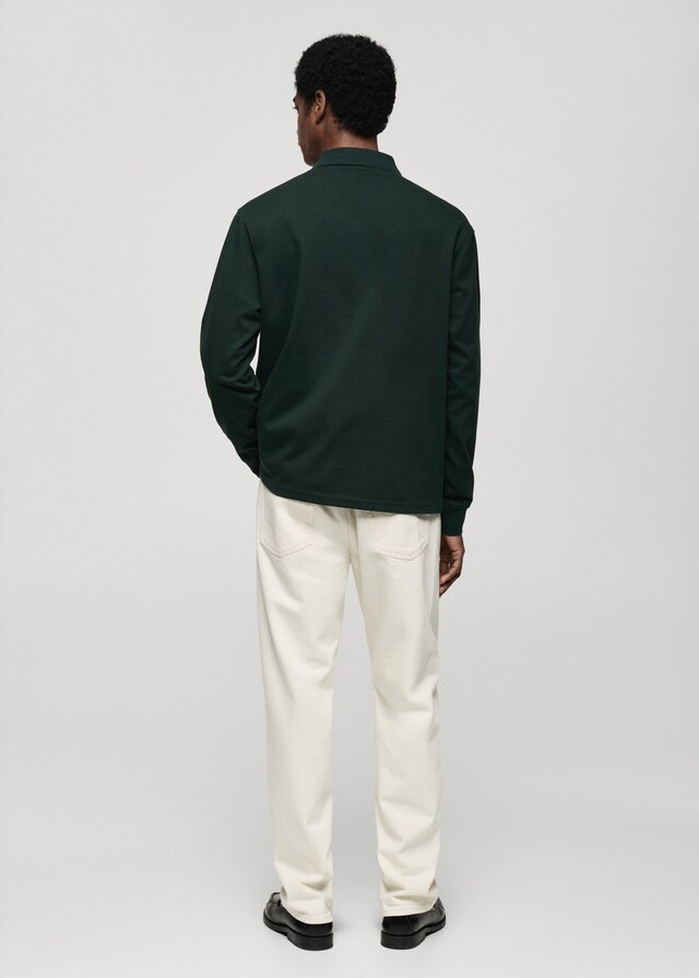 Mango Polo-Sweatshirt aus 100 % Baumwolle Tägliche Deals