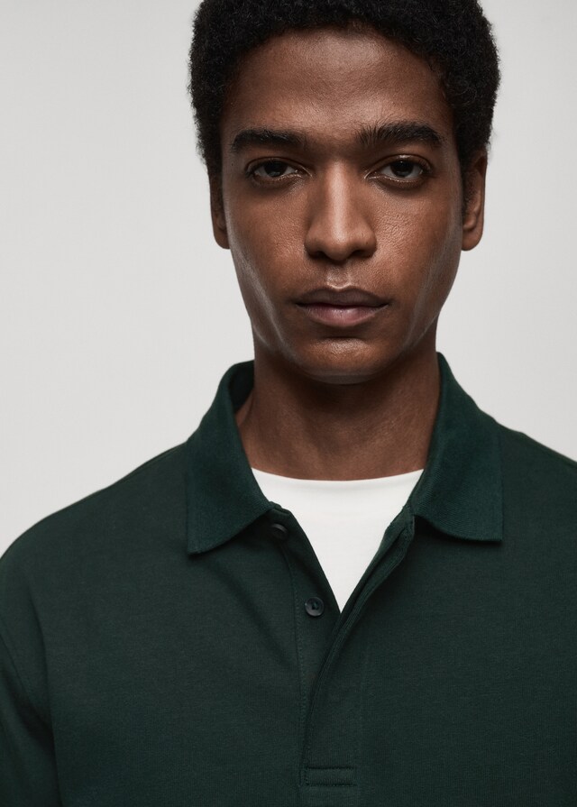 Mango Polo-Sweatshirt aus 100 % Baumwolle Tägliche Deals