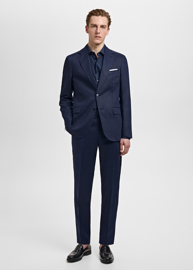 Mango Slim-Fit-Sakko Amalfi aus 100 % Leinen Wochenangebot