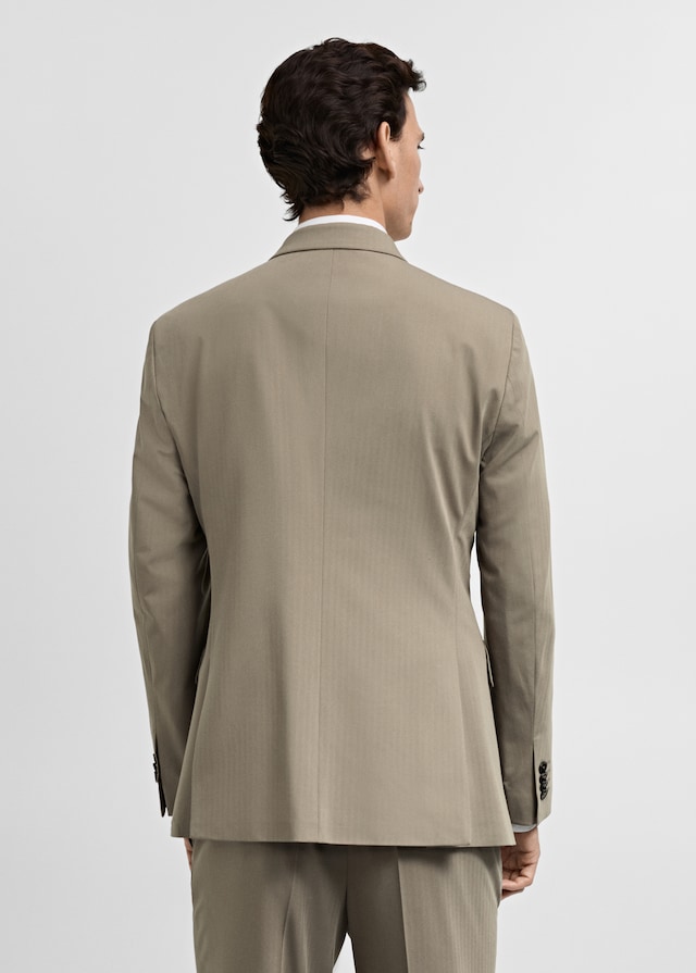 Mango Zweireihiges Slim-Fit-Sakko Mónaco Kostenlose Rückgabe