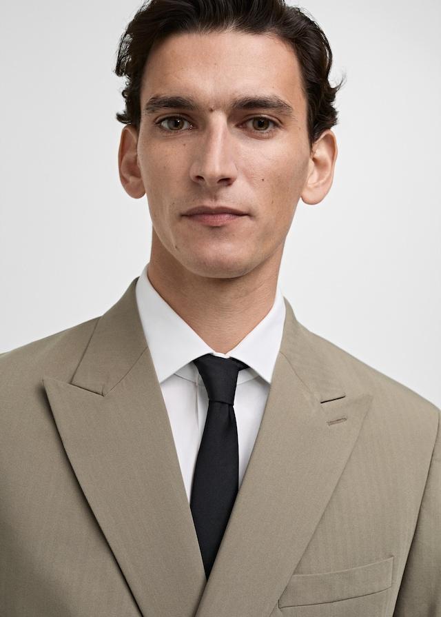 Mango Zweireihiges Slim-Fit-Sakko Mónaco Kostenlose Rückgabe
