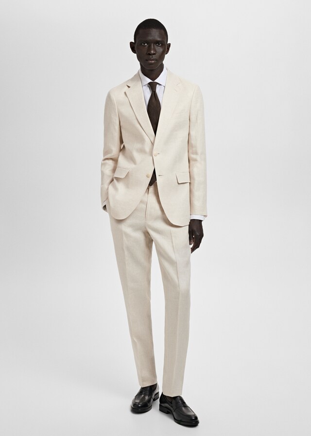 Mango Slim-Fit-Sakko Amalfi aus 100 % Leinen Begrenzte Freigabe