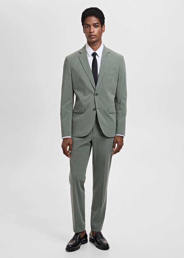 Mango Super Slim Fit-Anzugsakko aus Stretchgewebe Letzte 3 Tage