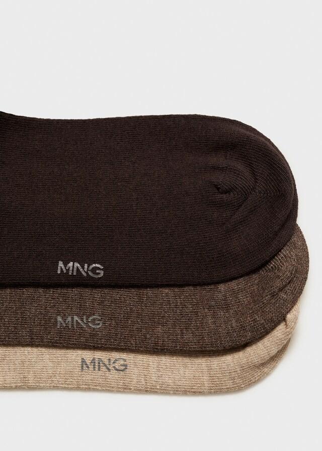 Mango 3-er Pack Baumwollsocken 50% Rabatt mit kostenlosem Versand