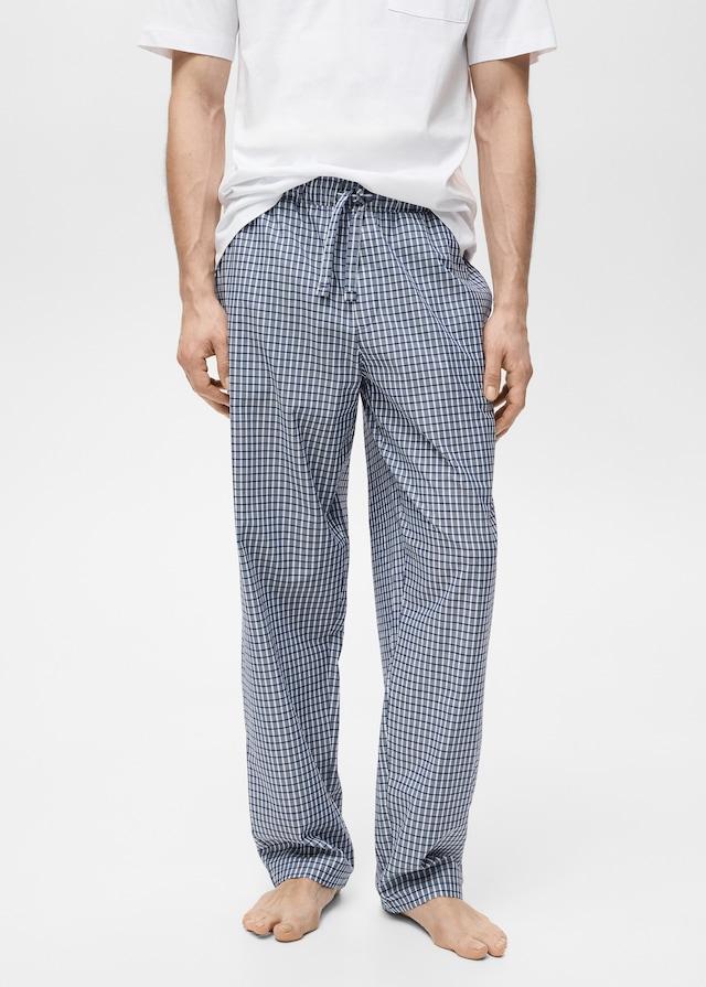 Mango Pack kombinierter Pyjama aus 100 % Baumwolle mit Karomuster Speichern exportieren