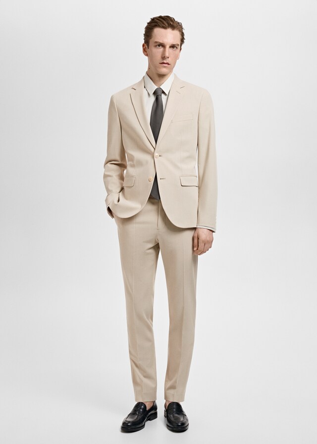 Mango Super Slim Fit-Anzugsakko aus Stretchgewebe Hotsell