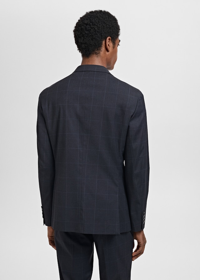 Mango Super Slim Fit-Anzugsakko aus Stretchgewebe im Angebot
