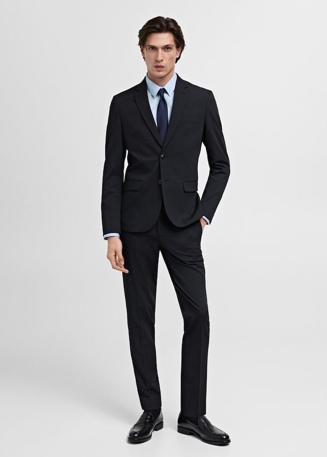Mango Super Slim Fit-Anzughose aus Stretchstoff Limitierter Zeitrabatt