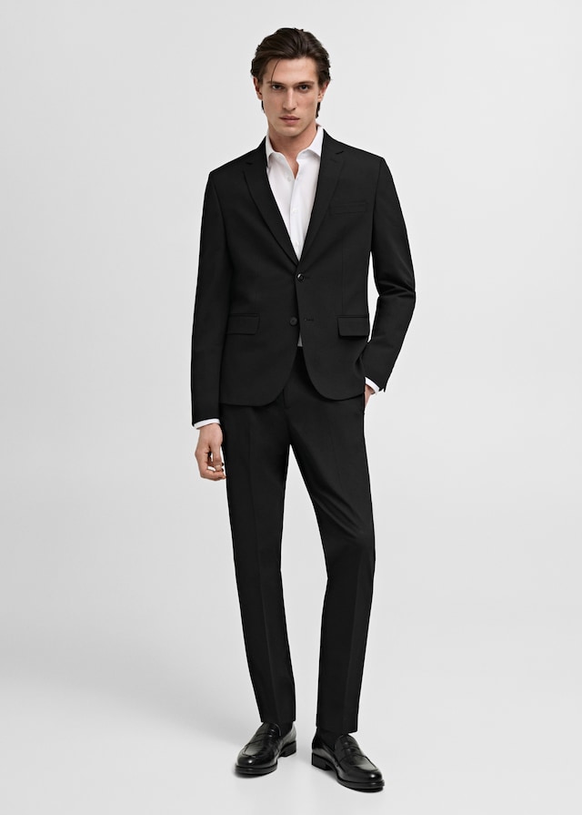 Mango Super Slim Fit-Anzughose aus Stretchstoff Fabrik Onlineshop