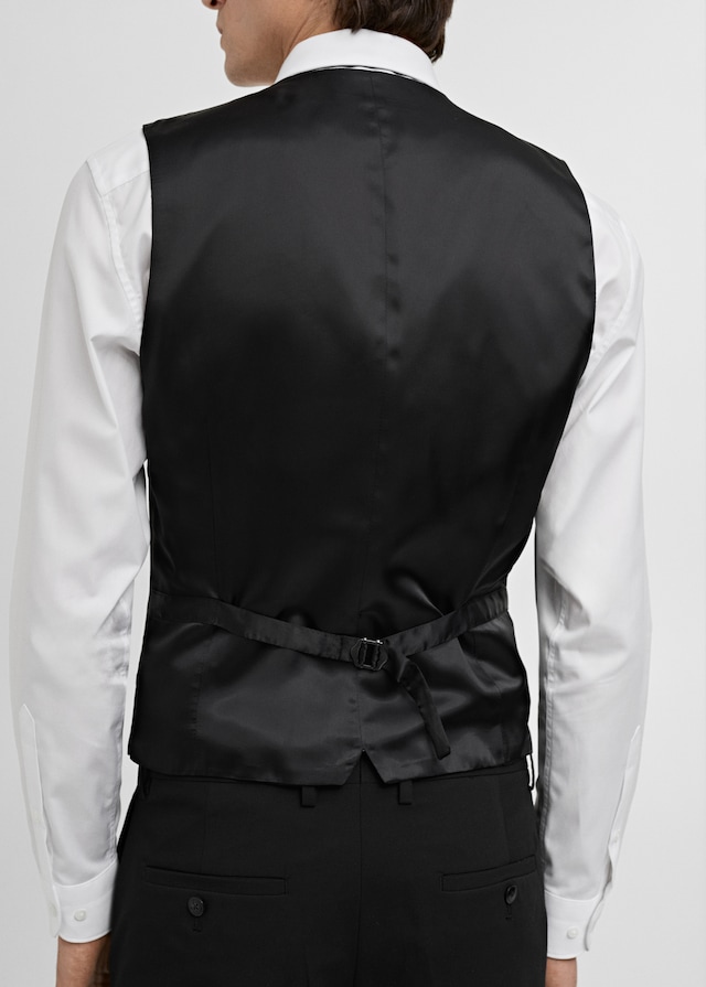 Mango Super-Slim-Fit-Anzugweste Paris Fabrikpreis