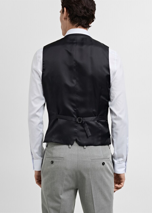Mango Super-Slim-Fit-Anzugweste Paris Sonderangebot