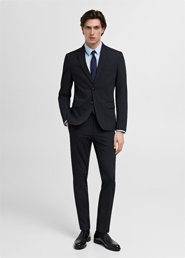 Mango Slim Fit-Anzugshemd aus Baumwolle Versandkostenfrei
