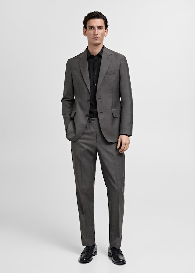Mango Slim Fit-Oberhemd aus Baumwoll-Popeline Begrenztes Angebot