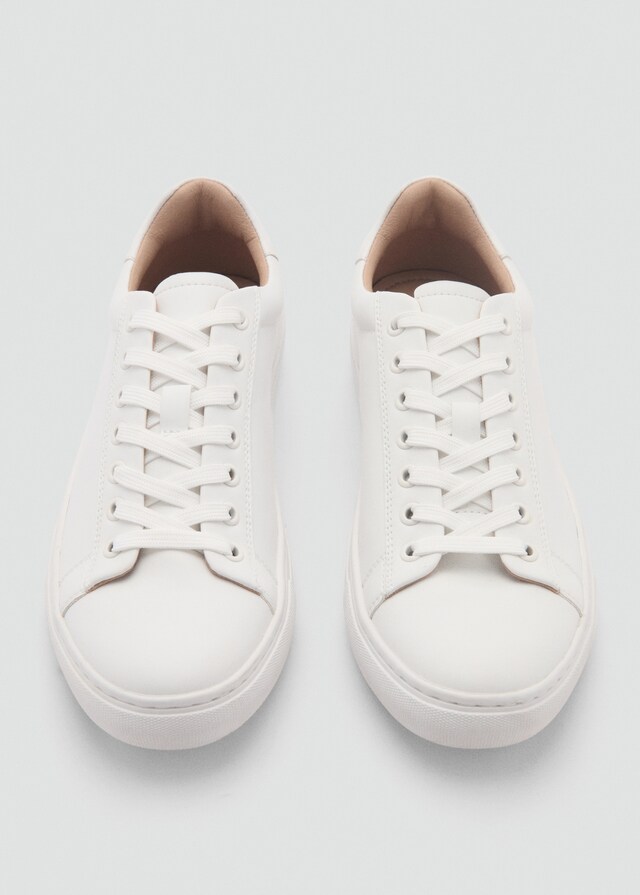 Mango Geschnürte Sneakers mit Einsätzen Blitzangebot