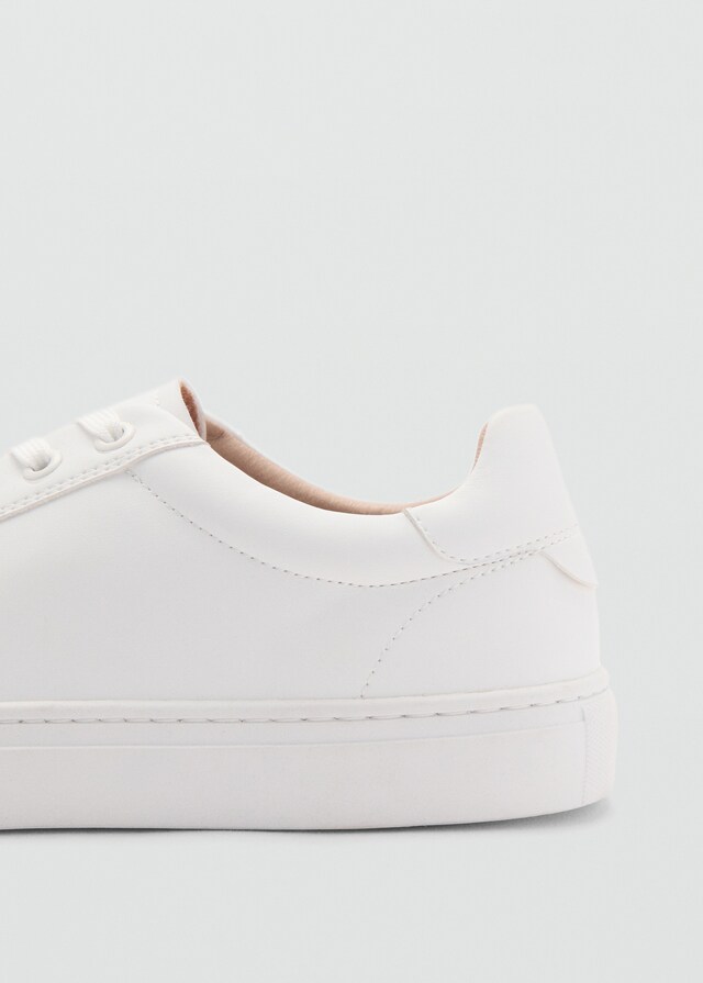 Mango Geschnürte Sneakers mit Einsätzen Blitzangebot