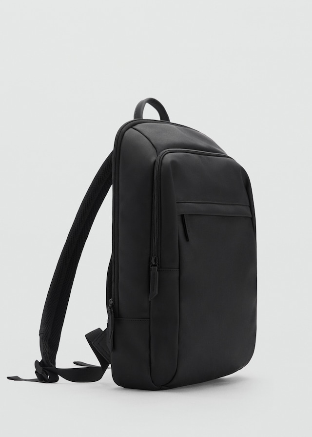Mango Gummierter Funktionsrucksack Saisonale Angebote