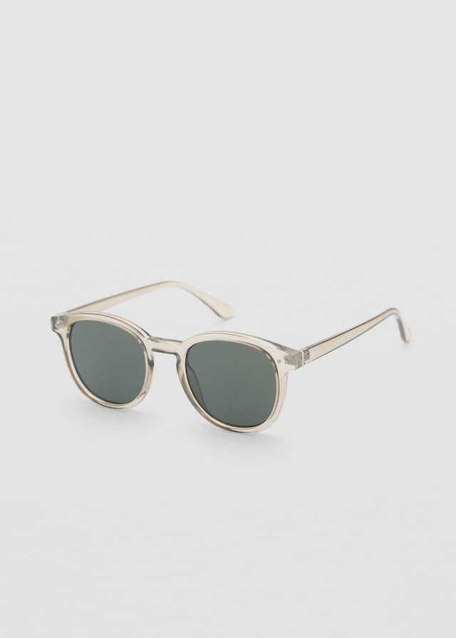 Mango Sonnenbrille mit rundem Gestell Nur noch ein Tag übrig