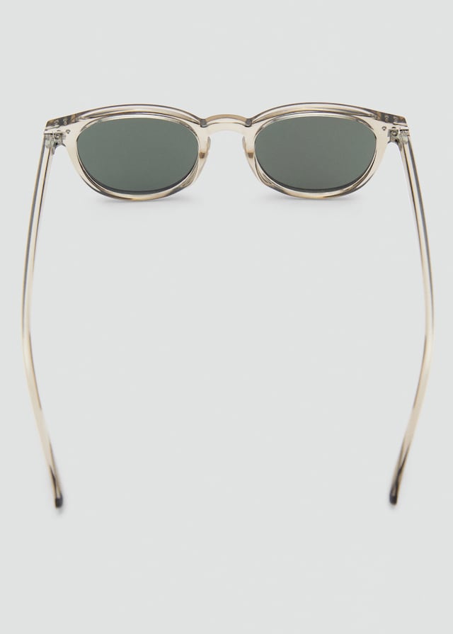 Mango Sonnenbrille mit rundem Gestell Nur noch ein Tag übrig