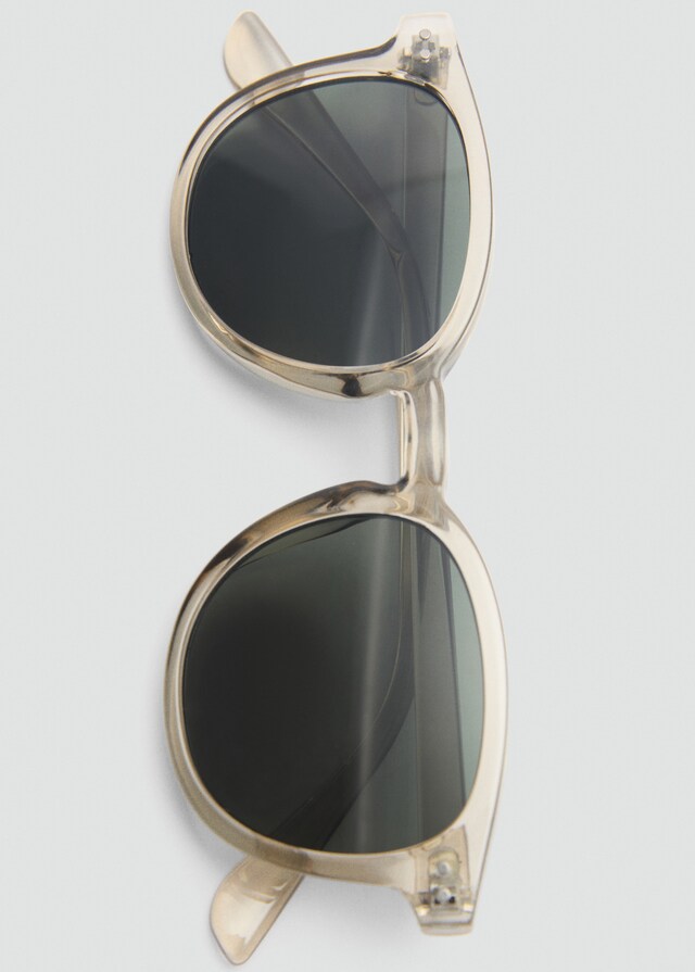 Mango Sonnenbrille mit rundem Gestell Nur noch ein Tag übrig