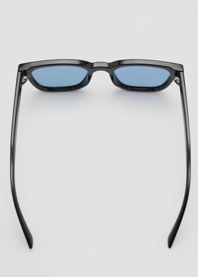 Mango Polarisierte Sonnenbrille mit rechteckigem Design Super Rabatt