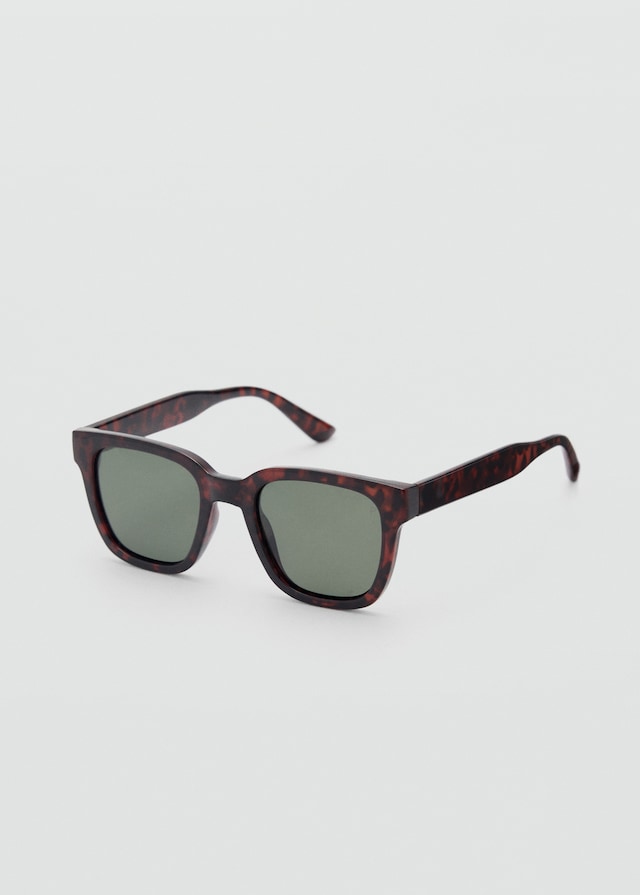 Mango Polarisierte Sonnenbrille mit rechteckigem Design Riesige Rabatte