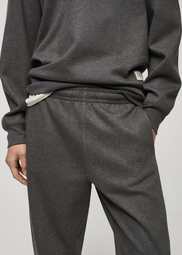 Mango Jogger Pants aus Baumwolle mit Stickdetail Fabrikpreis