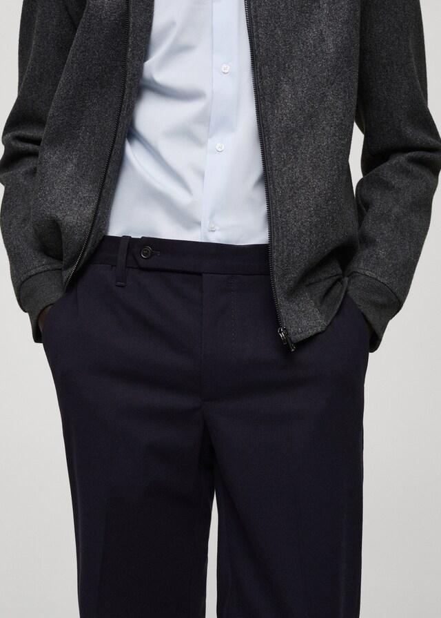 Mango Slim-Fit-Flanellhose Cyber Monday
