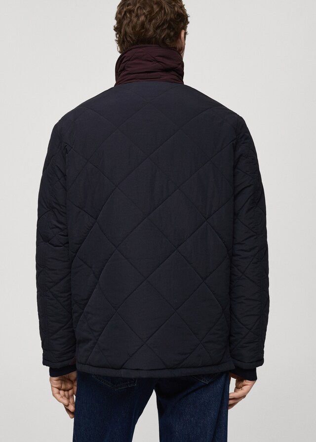 Mango Zweifarbige Wendejacke in Stepp-Optik Valentinstagsangebot