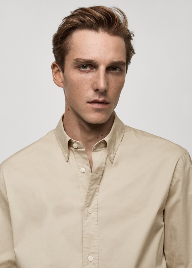 Mango Regular Fit-Hemd aus Baumwolle Zeitlich begrenztes Angebot