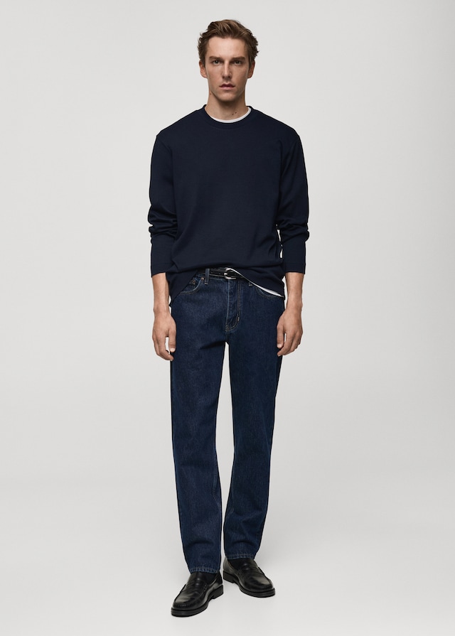 Mango Langarmshirt regular fit Räumungsverkauf