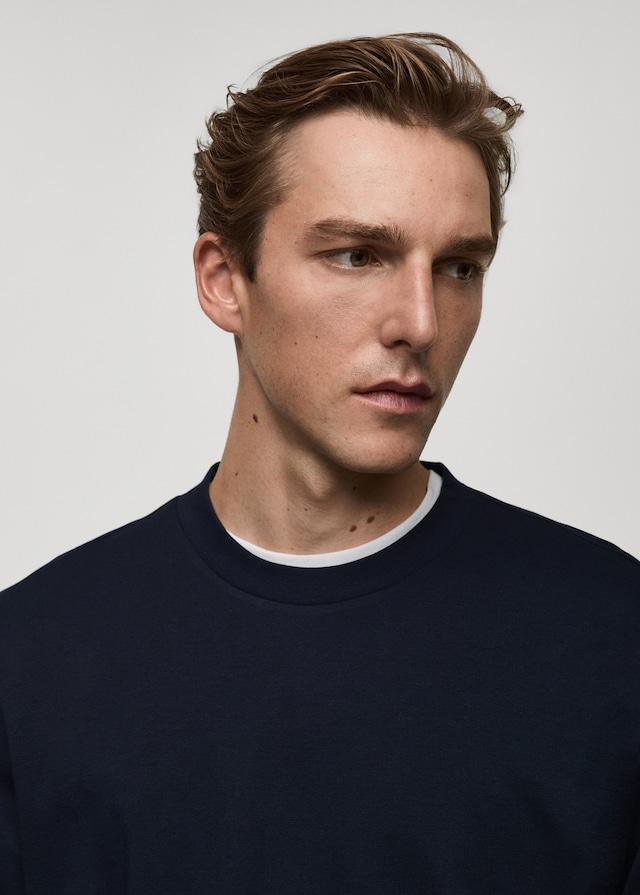 Mango Langarmshirt regular fit Räumungsverkauf