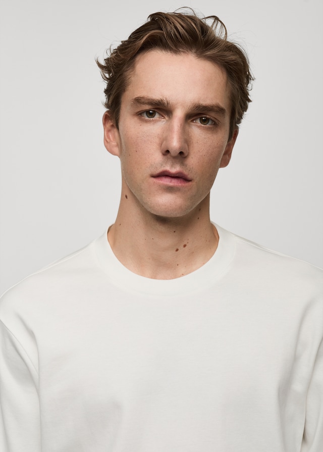 Mango Langarmshirt regular fit Sonderangebote