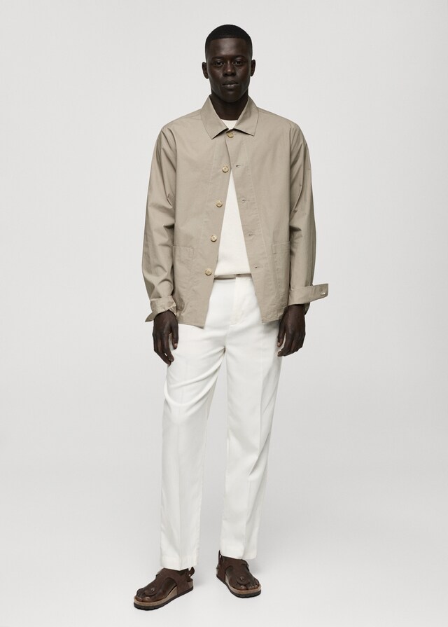 Mango Overshirt aus 100 % Baumwoll-Popeline Letzte 2 Tage