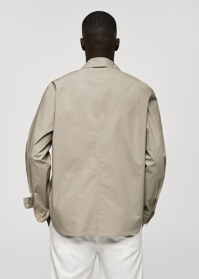 Mango Overshirt aus 100 % Baumwoll-Popeline Letzte 2 Tage