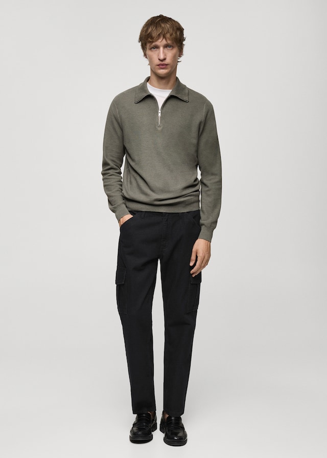 Mango Straight Fit-Cargojeans Nur für heute