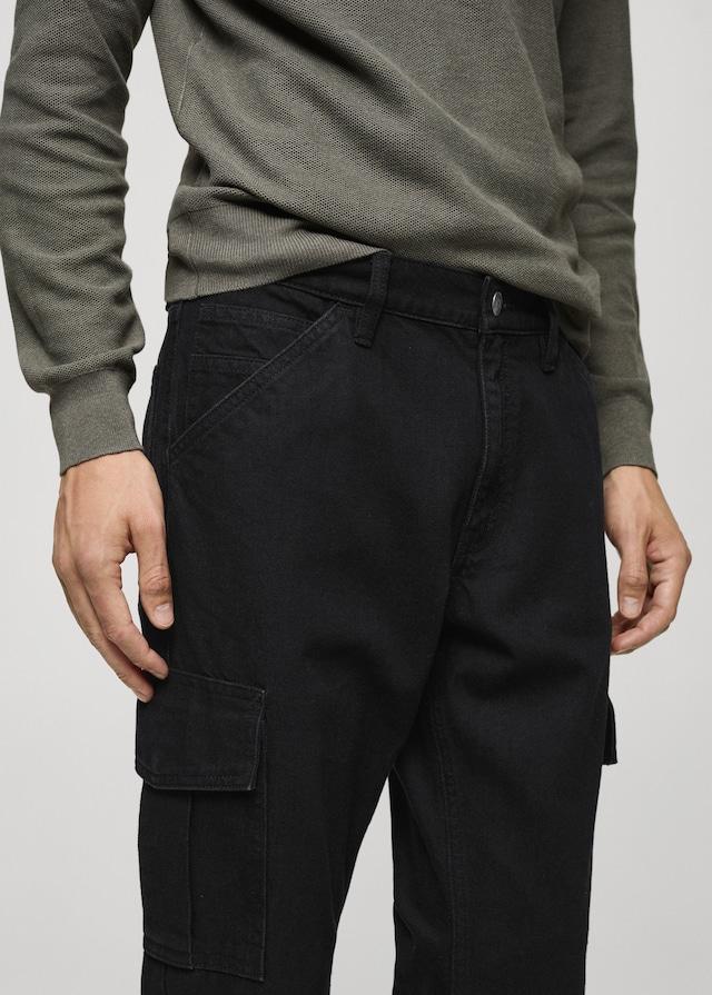 Mango Straight Fit-Cargojeans Nur für heute