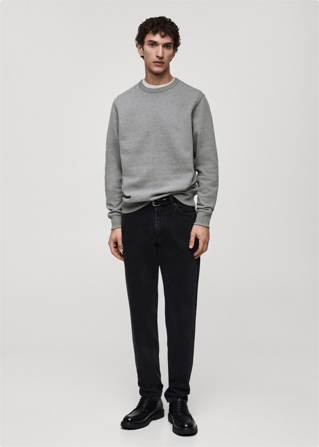 Mango Regular-Fit-Sweatshirt aus Baumwolle Sonderangebot der Fabrik