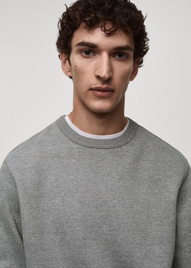 Mango Regular-Fit-Sweatshirt aus Baumwolle Sonderangebot der Fabrik