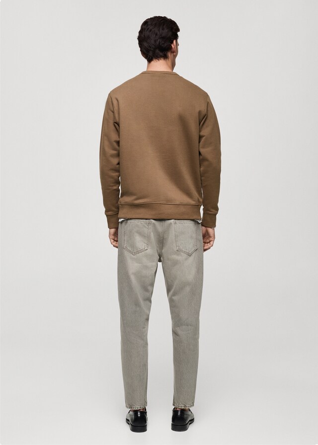 Mango Regular-Fit-Sweatshirt aus Baumwolle Bis zu 55% Rabatt