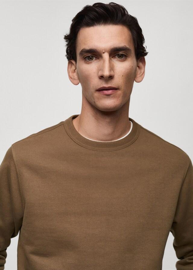 Mango Regular-Fit-Sweatshirt aus Baumwolle Bis zu 55% Rabatt