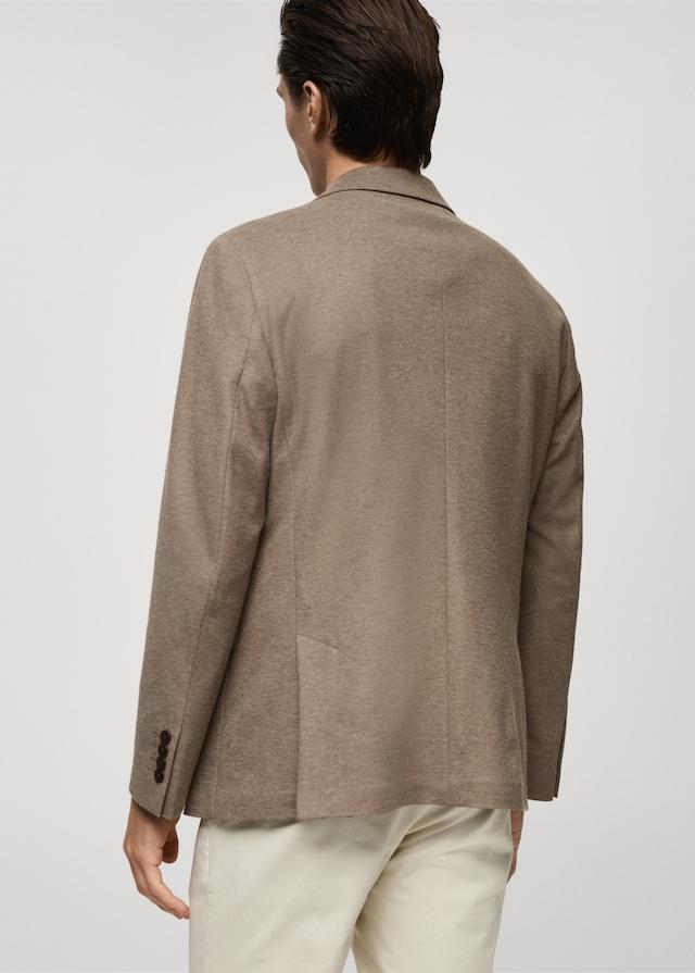 Mango Slim Fit-Blazer aus Baumwolle Riesige Rabatte