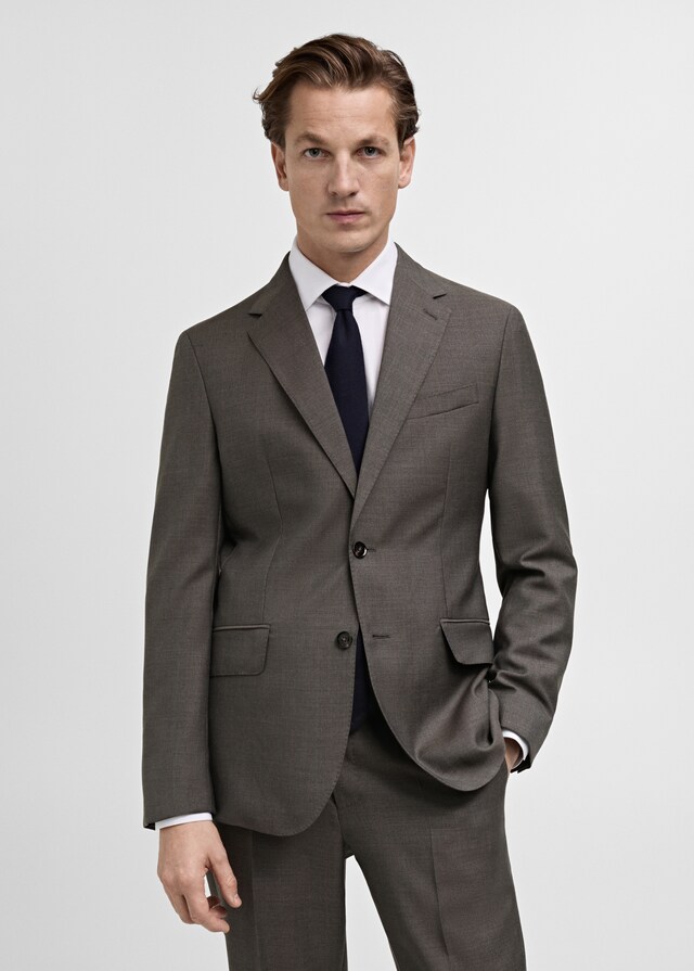 Mango Sakko Venecia aus 100 % Schurwolle