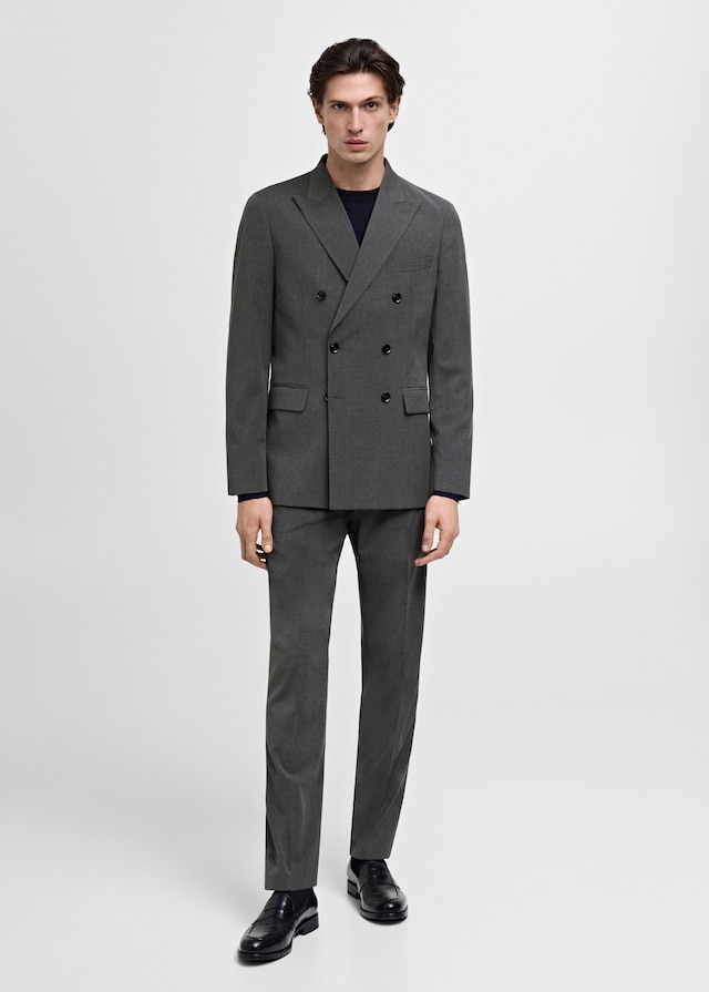 Mango Zweireihiges Slim-Fit-Sakko Mónaco Kostenloser Versand international