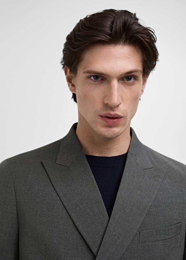 Mango Zweireihiges Slim-Fit-Sakko Mónaco Kostenloser Versand international