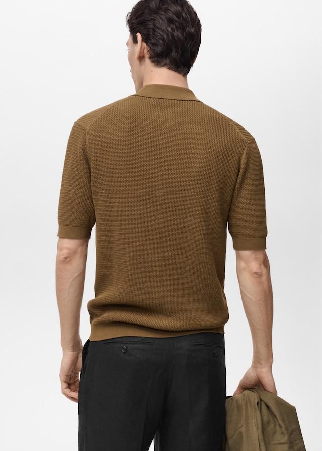 Mango Strukturiertes Strickhemd Günstig kaufen