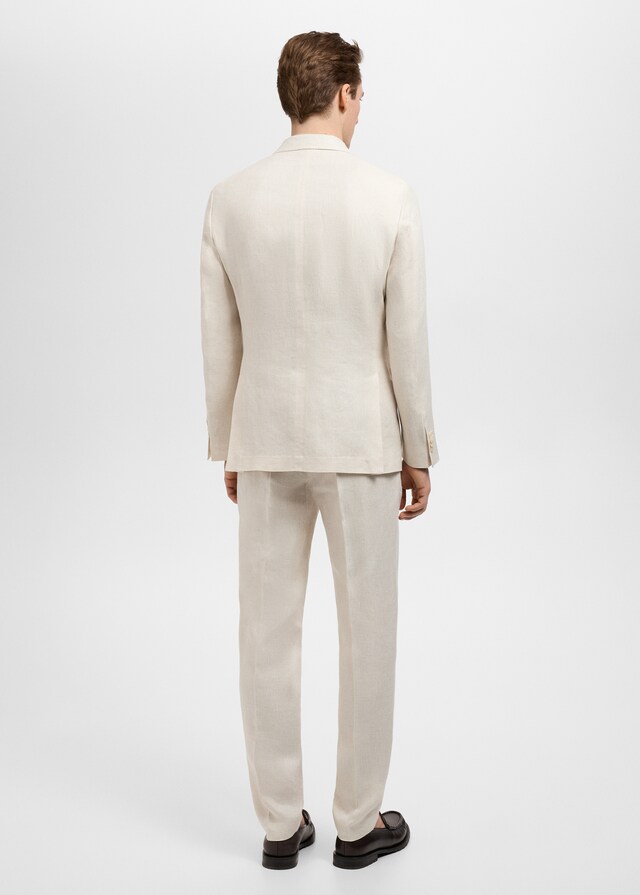Mango Slim-Fit-Sakko Amalfi aus 100 % Leinen Preisnachlass