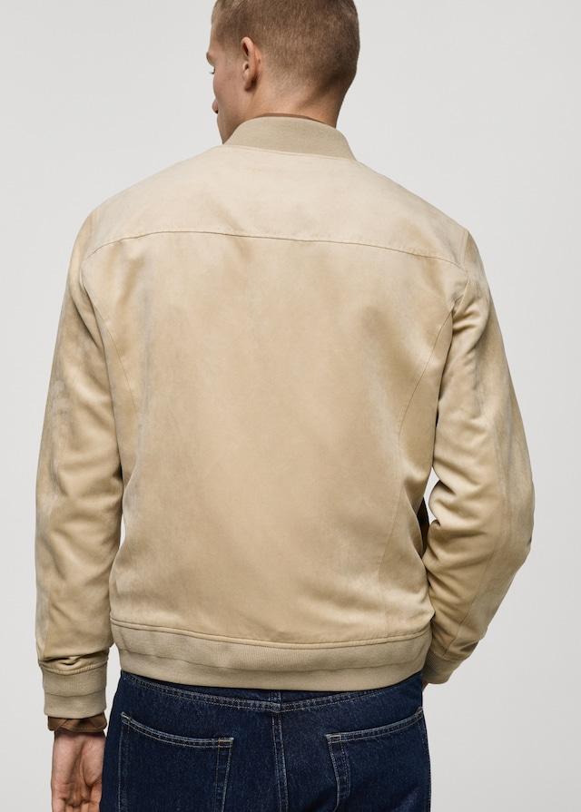 Mango Bomberjacke mit Wildleder-Effekt Cyber Monday