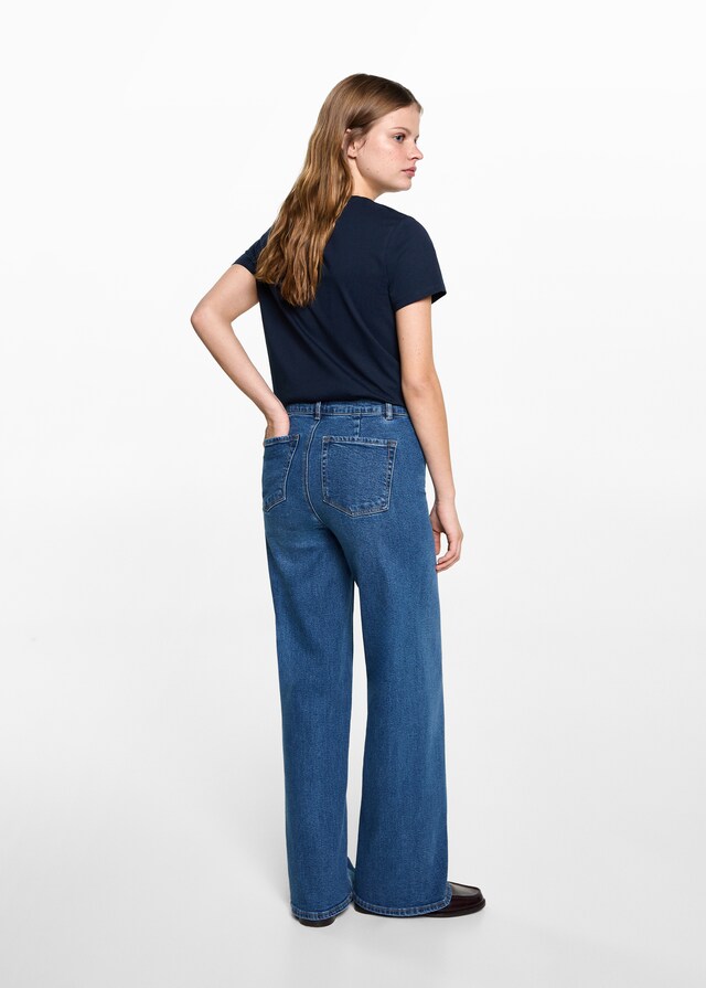 Mango Wide Leg-Jeans Top Angebot